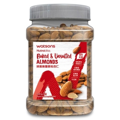 NUTRABLISS WS 烤焗无盐原粒杏仁