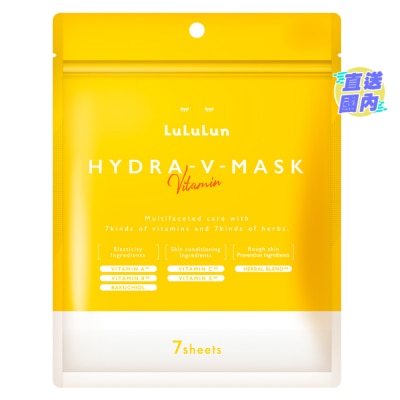 LULULUN LULULUN 維他命亮白提拉面膜 (7片裝)