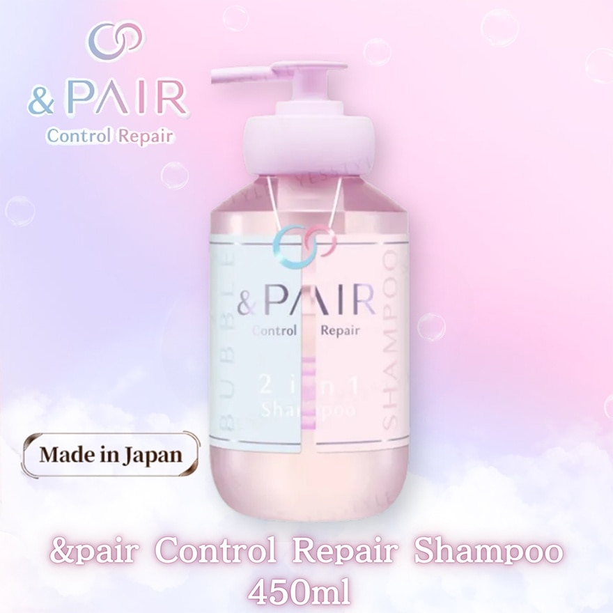 &PAIR CONTROL REPAIR BUBBLE IN SHAMPOO 450ML