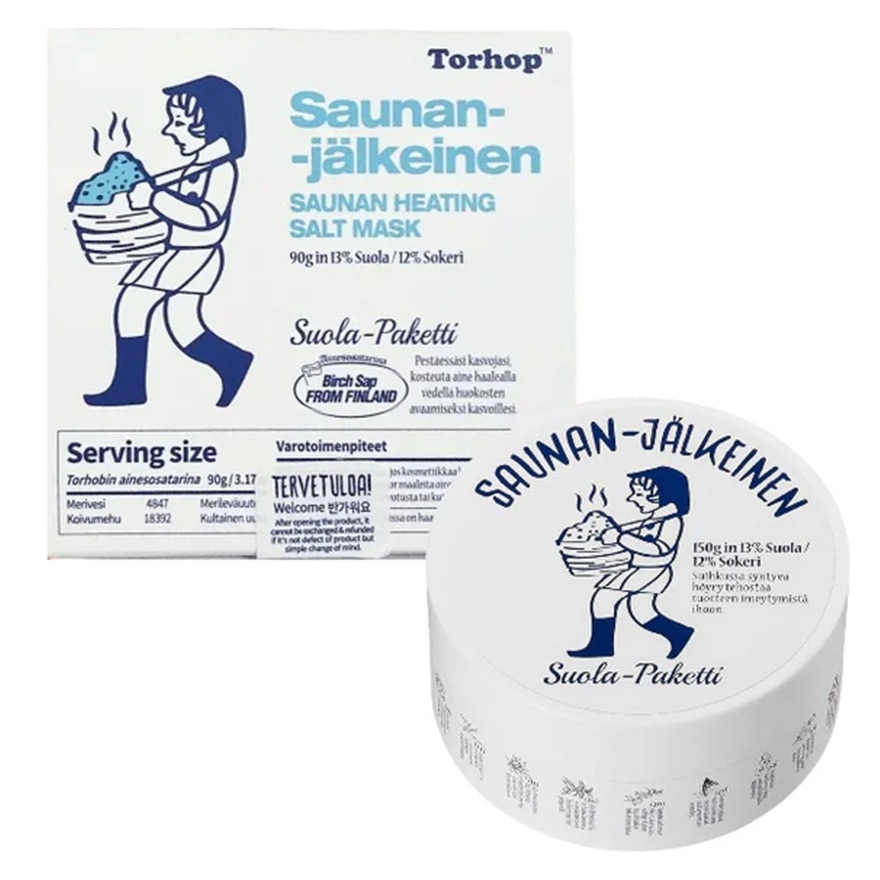 TORHOP SAUNAN HEATING SALT MASK
