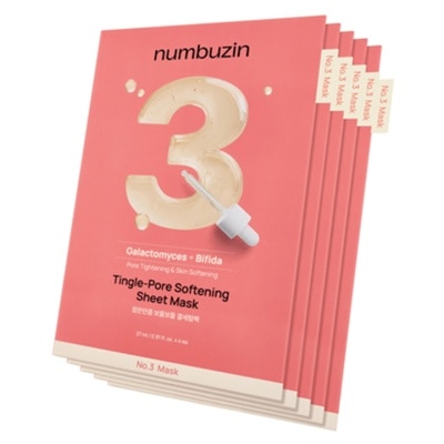 NUMBUZIN NO.3 TINGLE PORE SOFTENING MASK