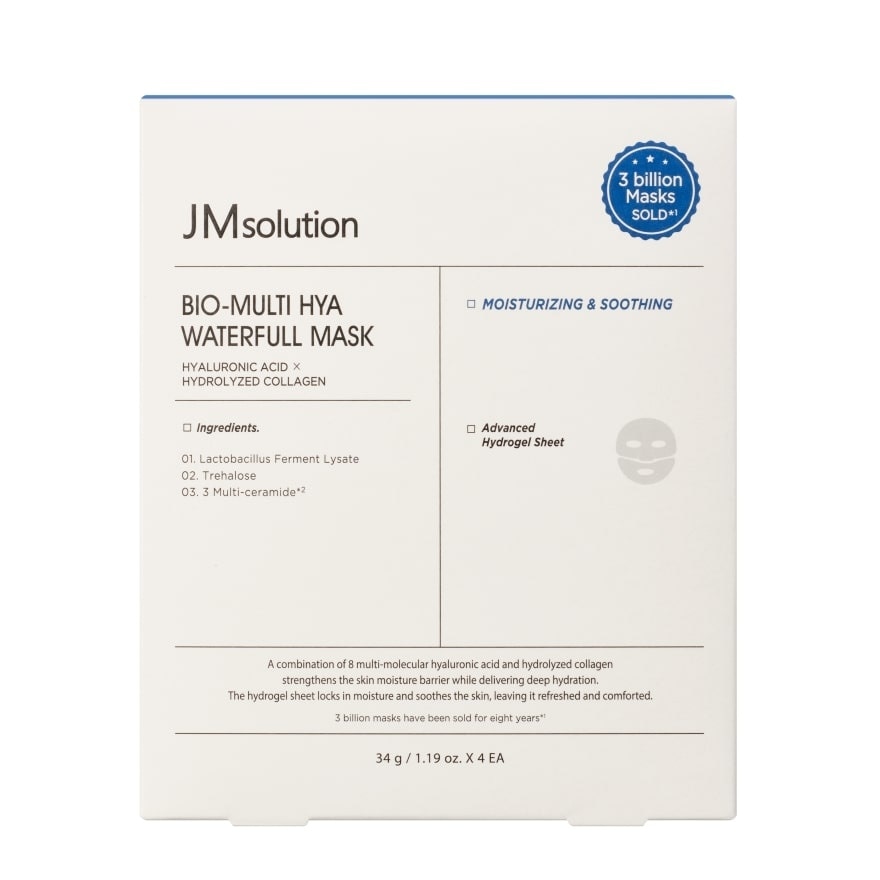 JM SOLUTION BIO-MUTLI HYALURONIC WATERFULL MASK