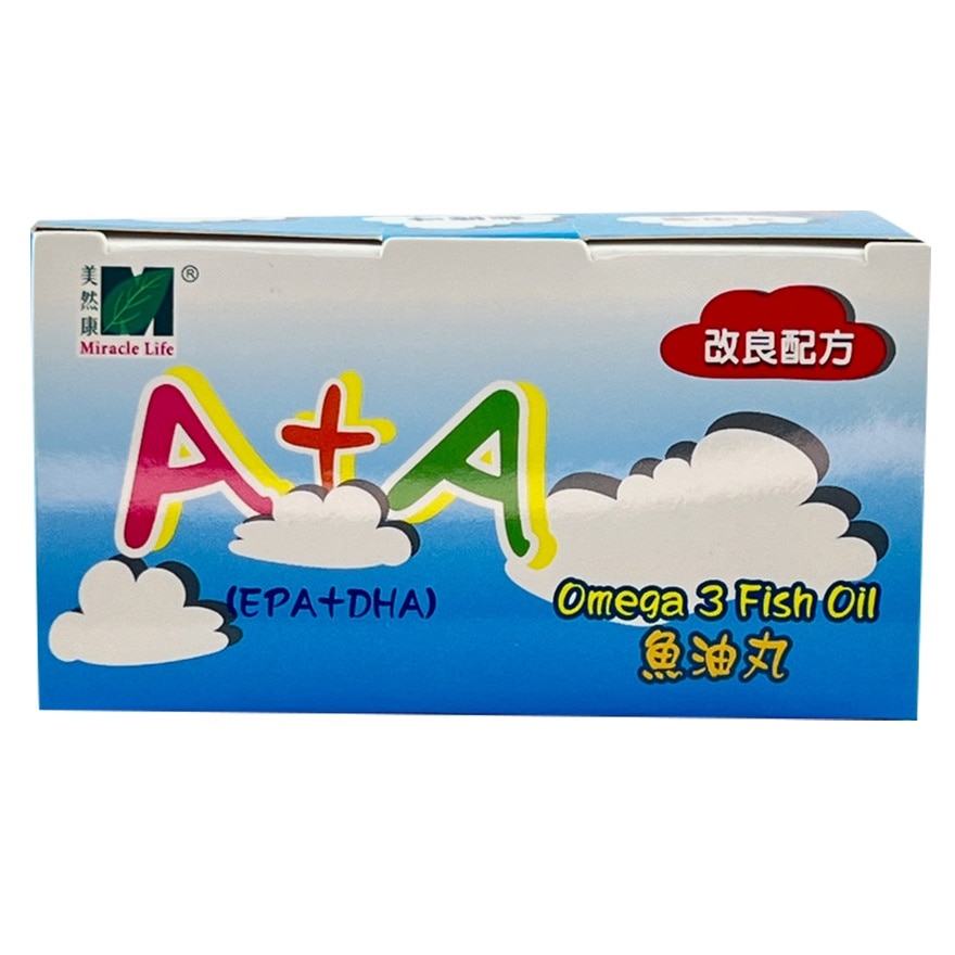 美然康A+A魚油丸60粒