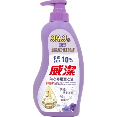 VIGOR VIGOR LINGERIE DETERGENT W/ ESSENTIAL OIL 440ML