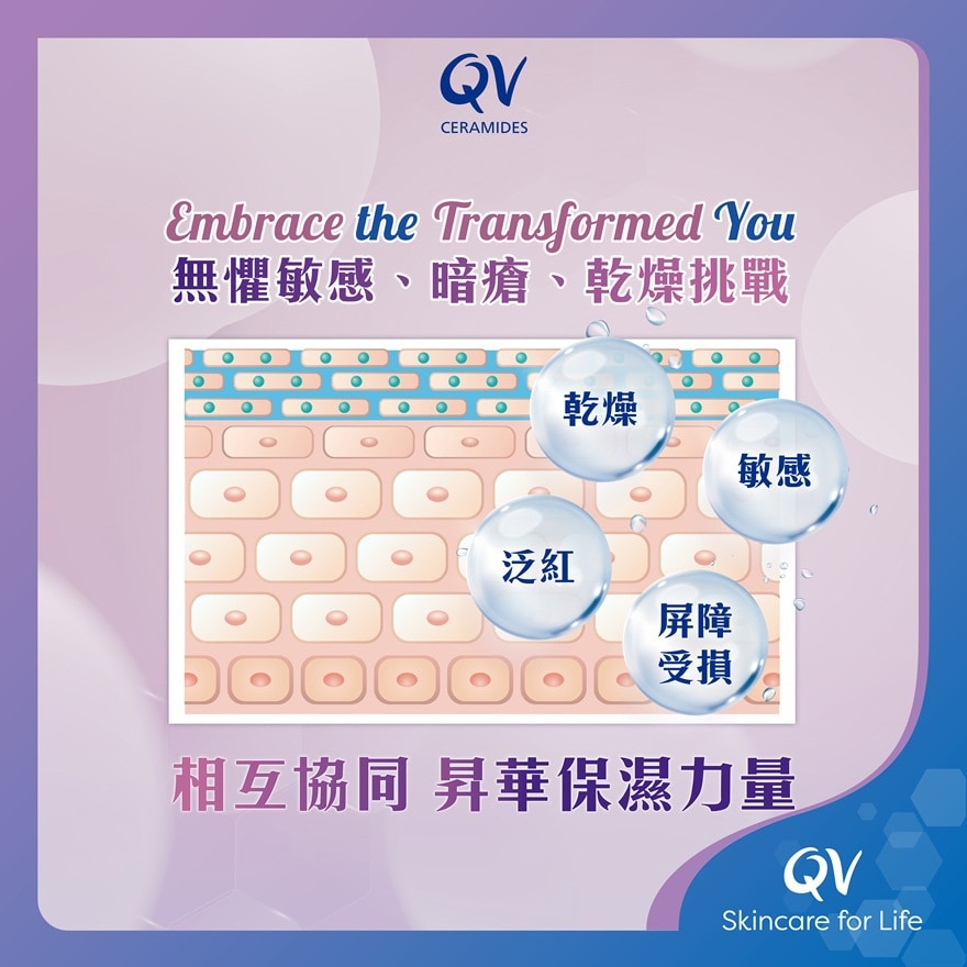 QV CERAMIDES 潤膚乳液 350毫升