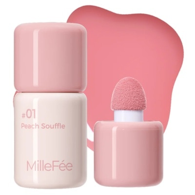 MILLEFEE 水嫩血色胭脂液 01 蜜桃梳乎厘
