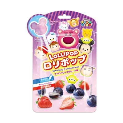 AJITENKA 迪士尼米奇草莓提子味棒棒糖 32 克