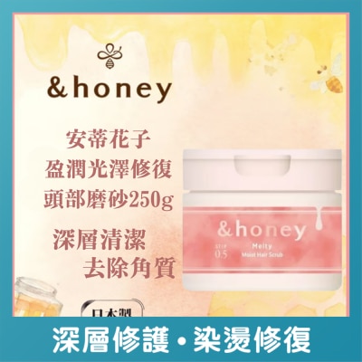 &HONEY - &HONEY 安蒂花子盈潤光澤修復頭部磨砂膏 250G