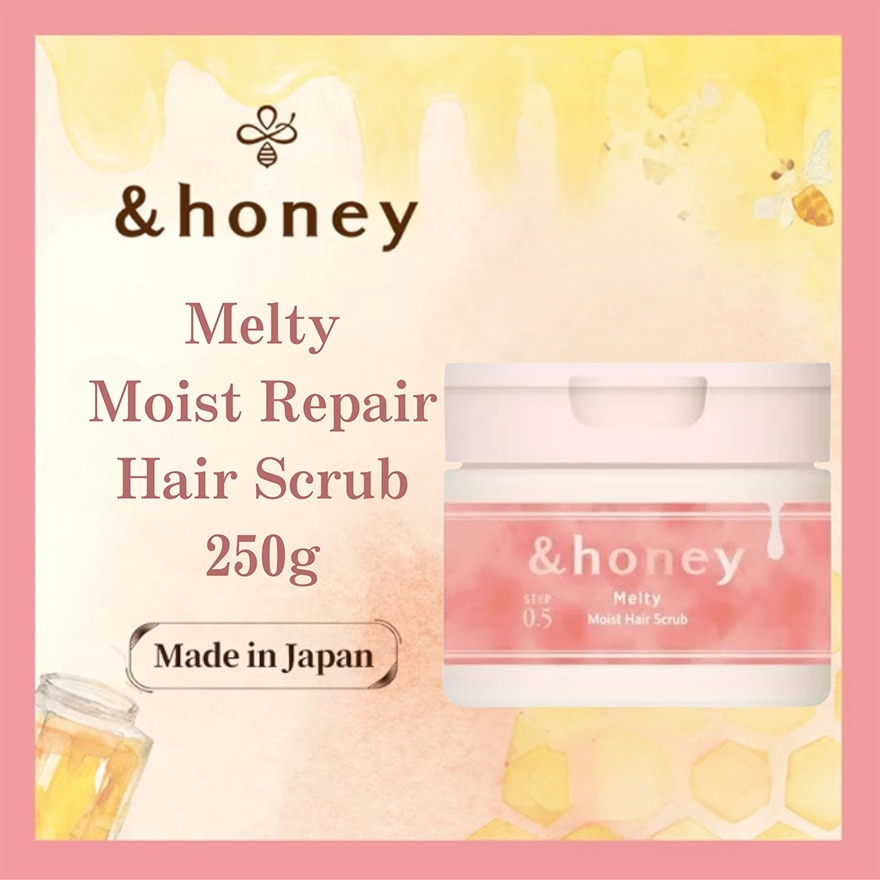 &HONEY MELTY MOIST REPAIR HAIR SCRUB 250G