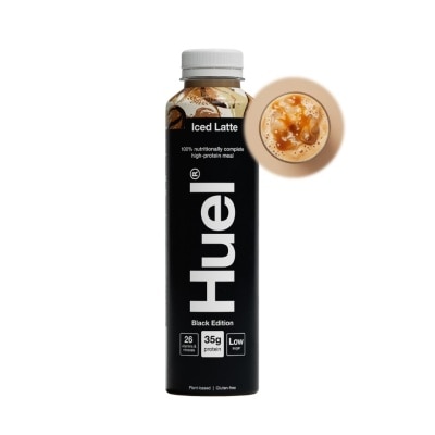 HUEL 全面營養即飲高蛋白奶昔代餐黑版咖啡味