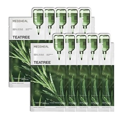 MEDIHEAL 茶树镇静导入精华面膜10片