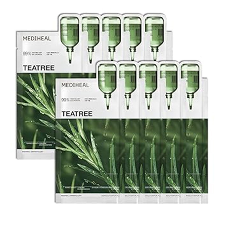 茶树镇静导入精华面膜10片