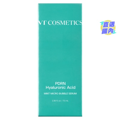 VT VT PDRN HYALURONIC ACID MINT MICRO BUBBLE SERUM