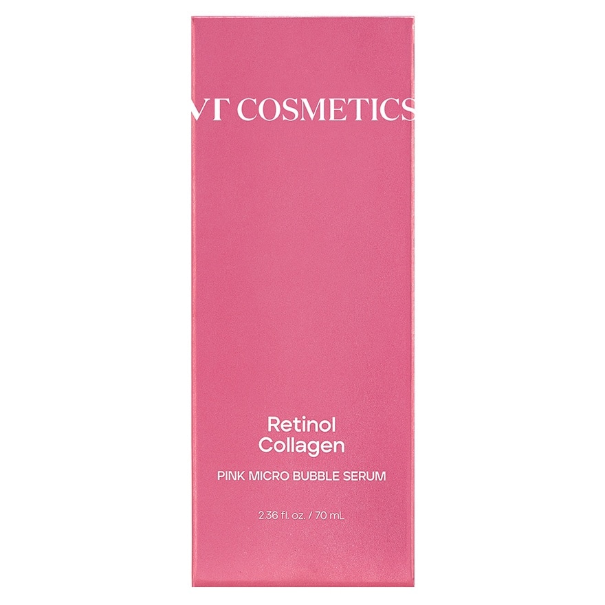 VT視黃醇膠原蛋白粉紅微泡精華