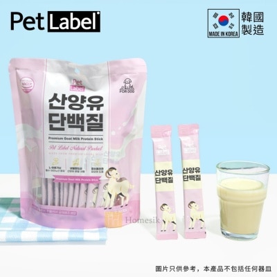 PET LABEL 韩国制优质山羊乳蛋白棒 (12g x 30包) [此日期前最佳：2027年1月21日] (商家直送 - 5个工作天内送到府上；满$500免运)