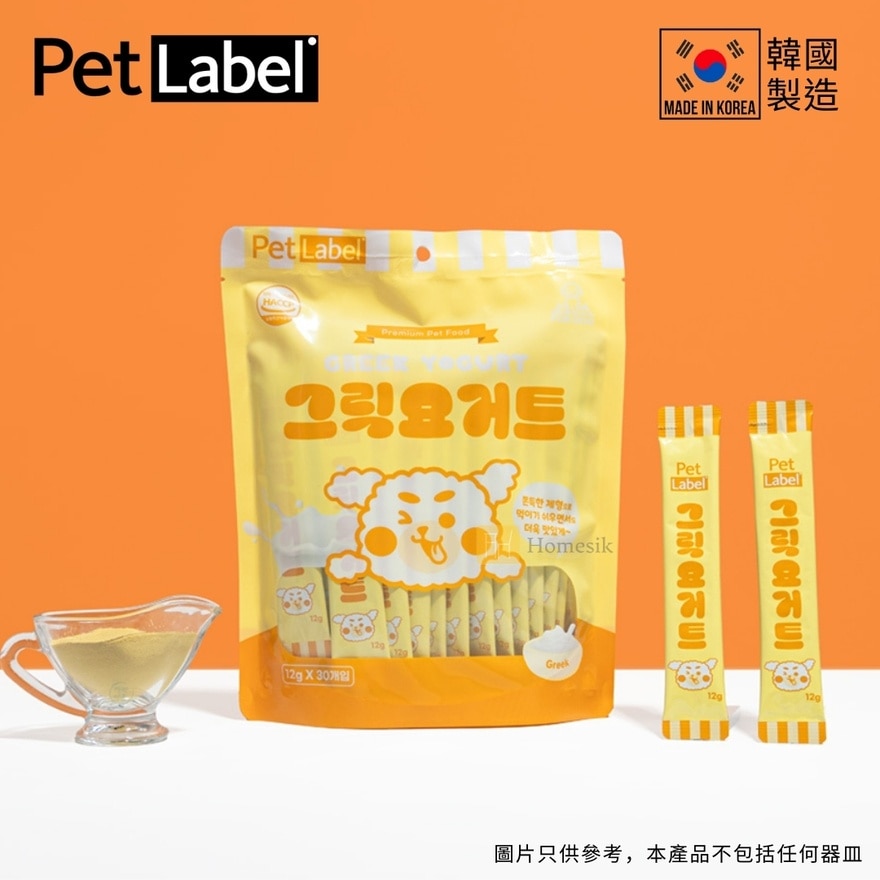 韩国制希腊乳酪肠道保健条 (12g x 30包) [此日期前最佳：2027年6月18日] (商家直送 - 5个工作天内送到府上；满$500免运)