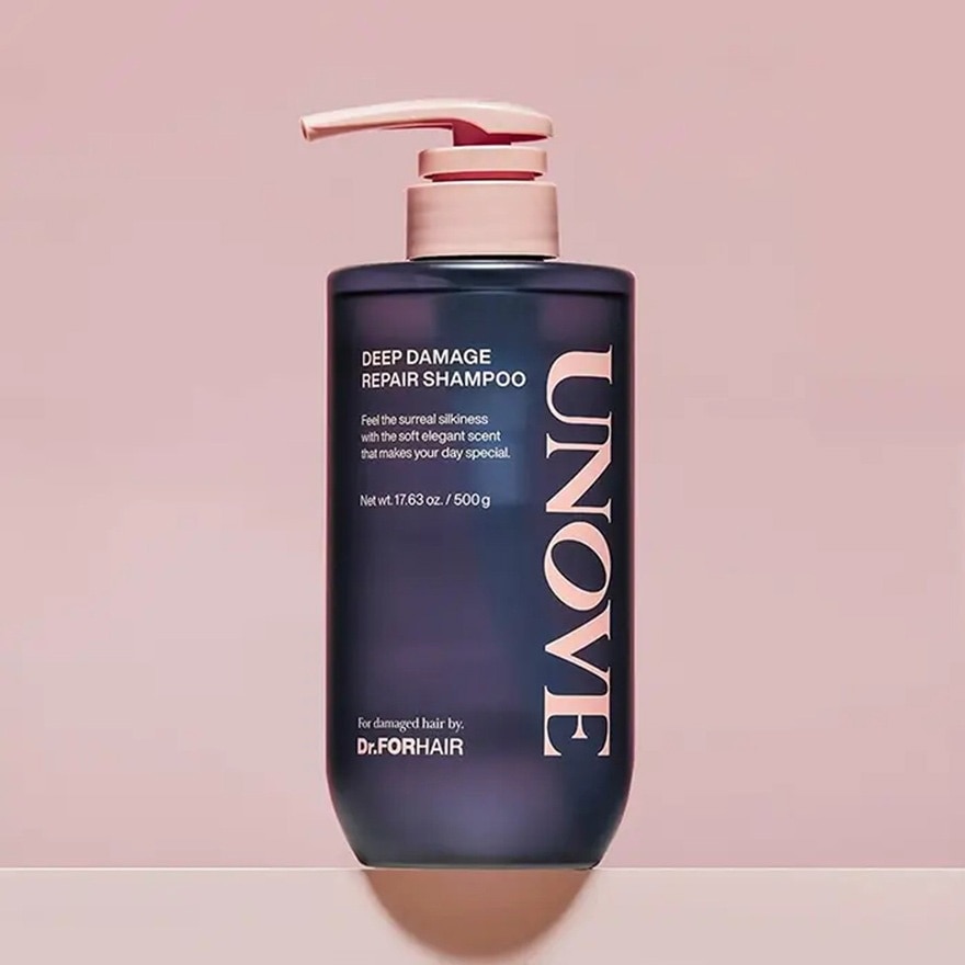 UNOVE DEEP DAMAGE REPAIR SHAMPOO 500G (SWEET BREEZE)