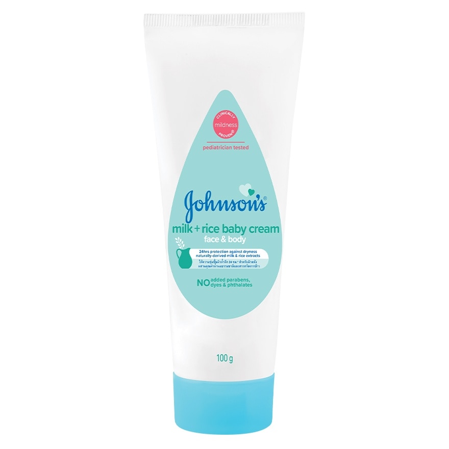 JOHNSON'S MILK + RICE FACE & BODY CREAM 100G