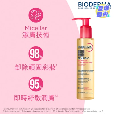 BIODERMA 紓敏卸妝潔膚油