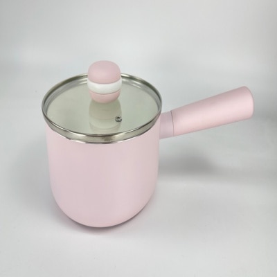 牙齦適 18CM 單柄煲連玻璃蓋(電磁爐適用)
