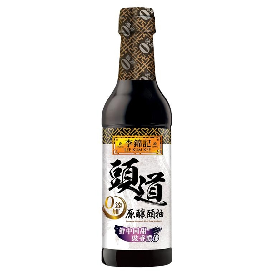 SUPREME AUTHENTIC FIRST DRAW SOY SAUCE (PET) 500ML