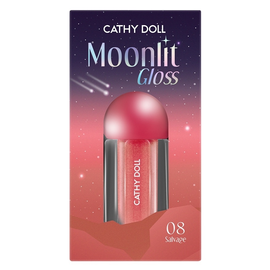 月亮光澤唇彩 # 08 耀紅