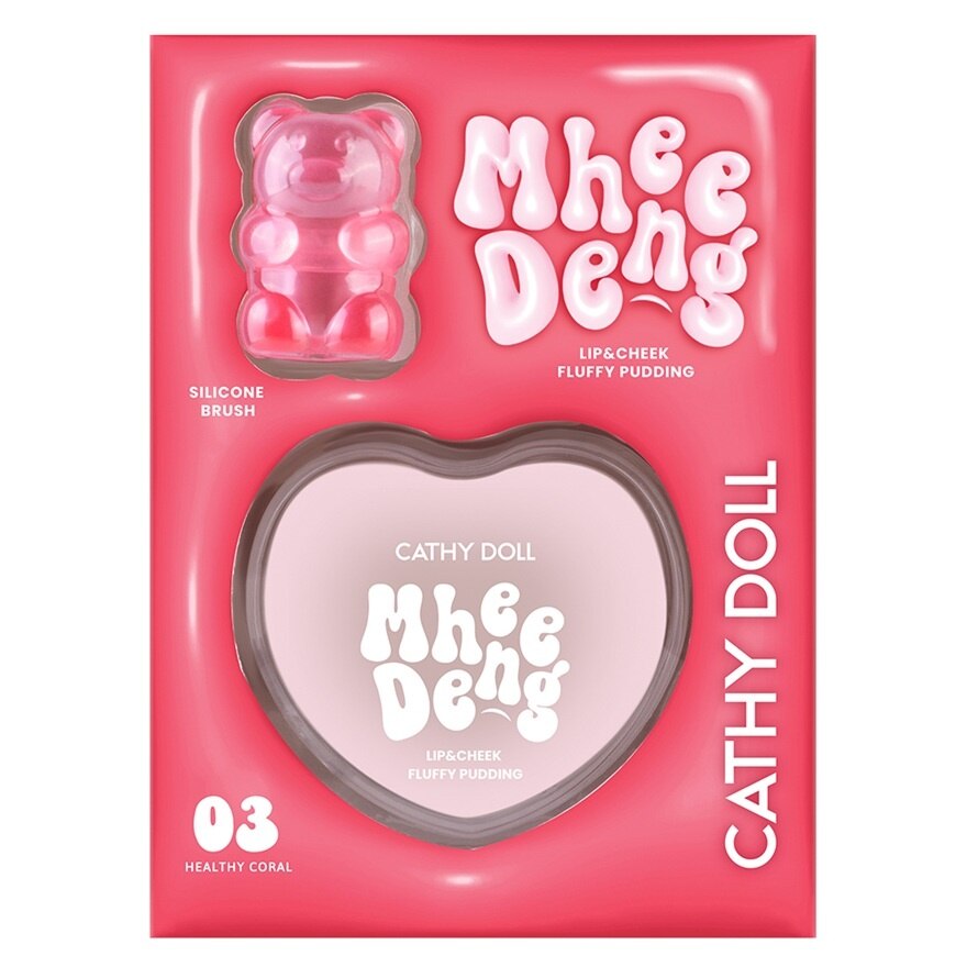 CATHY DOLL CATHY DOLL MHEE DENG LIP & CHEEK FLUFFY PUDDING# 03