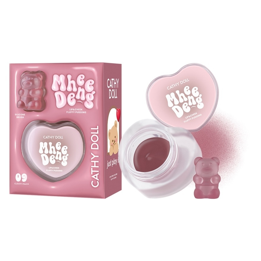 蓬鬆果凍唇頰膏#09 紫雲紅