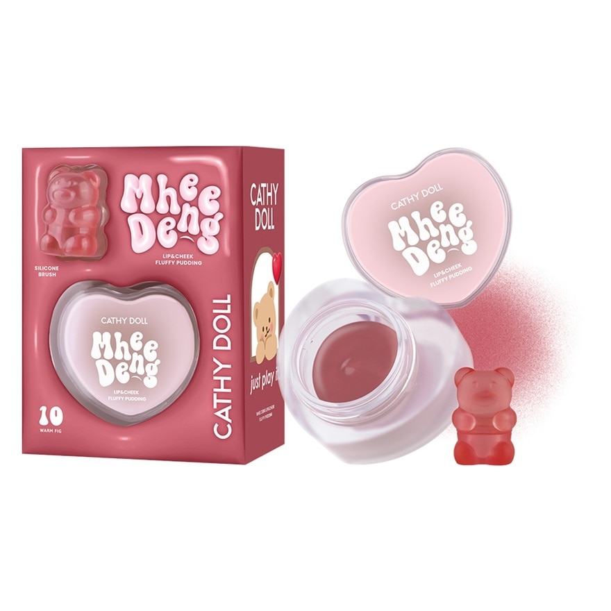 蓬鬆果凍唇頰膏 #10 無花果紅