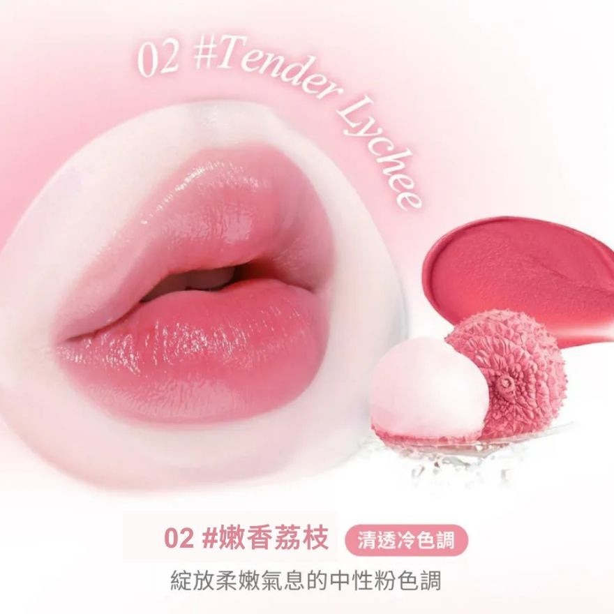 LILYBYRED 水感润色唇彩 02 #嫩香荔枝