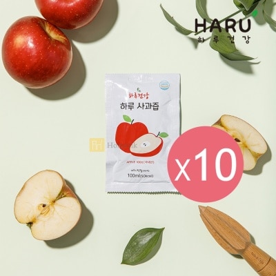HARU HEALTH NFC纯苹果汁100MLX10包装(商家直送-5个工作天内送到府上;满$500免运)