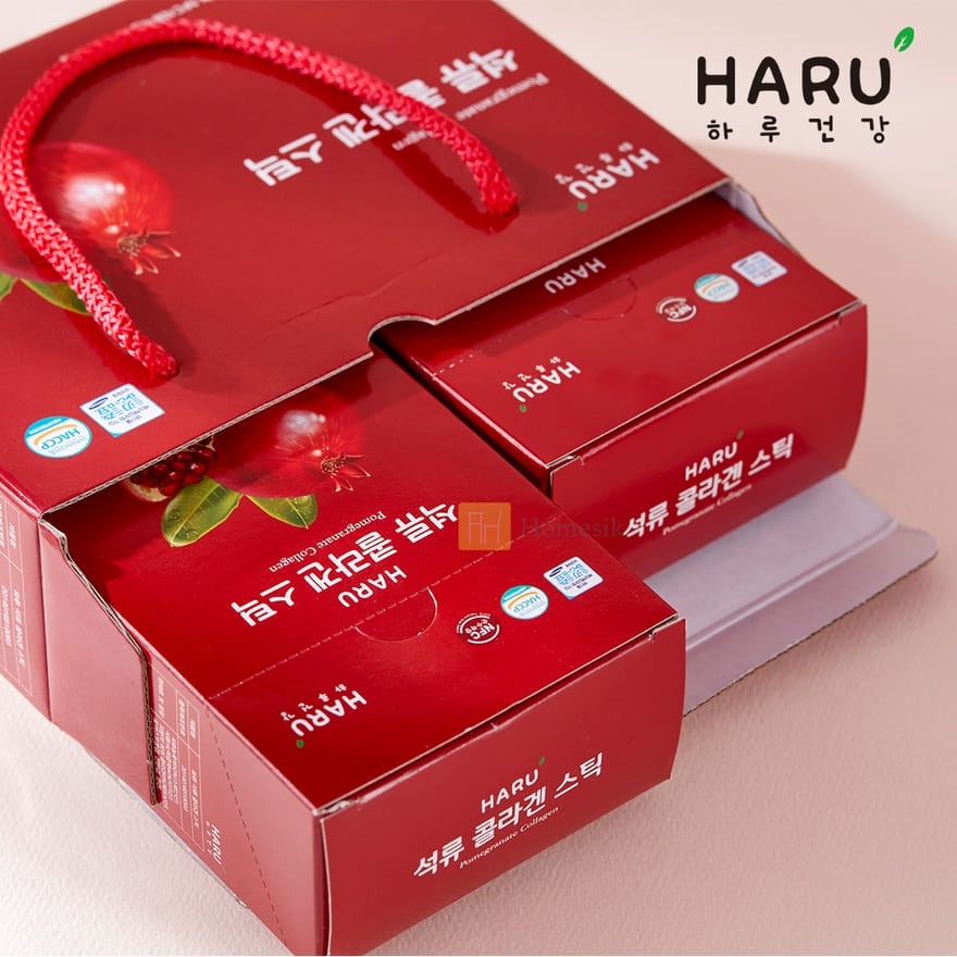 Pomegranate Collagen Jelly Stick Gift Box (20g x 30packs) (SUPPLIER DELIVERY–5 WORKING DAYS;FREE DELIVERY UPON $500)