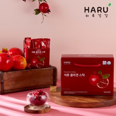 HARU HEALTH 胶原蛋白红石榴果冻棒 20G X 30包装(商家直送-5个工作天内送到府上;满$500免运)