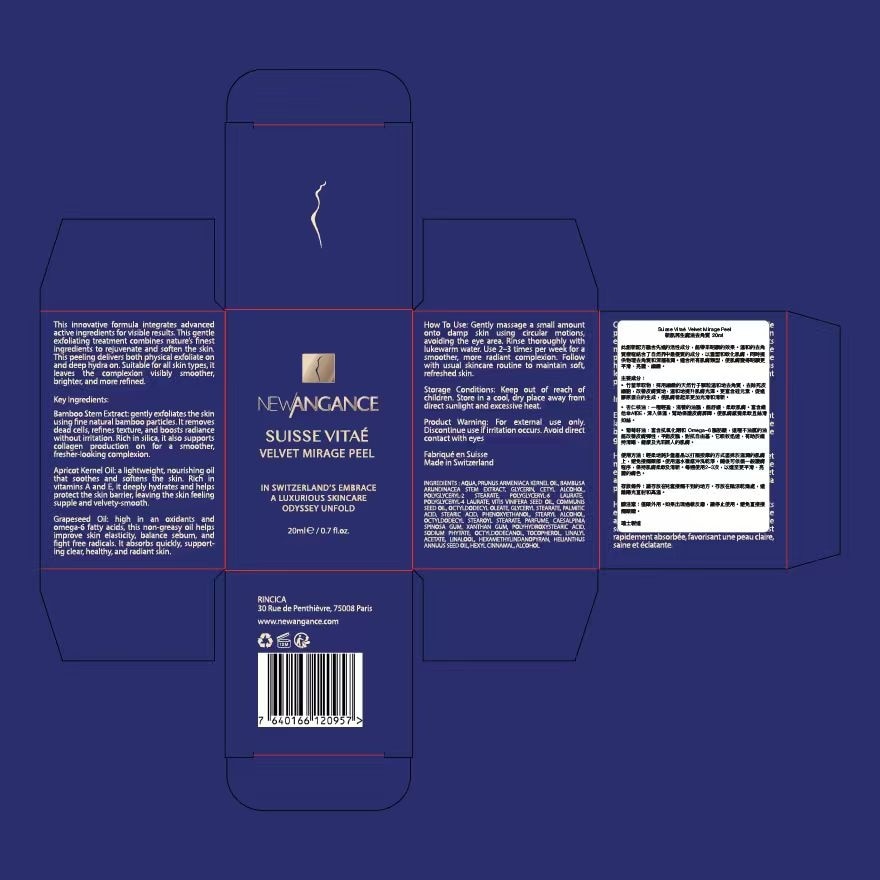 SUISSE VITAE VELVET MIRAGE PEEL