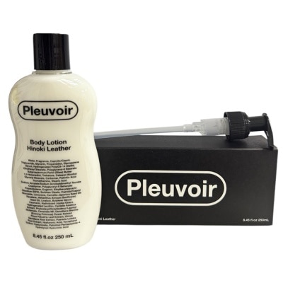 PLEUVOIR - 纯素香氛身体保湿乳液250毫升-扁柏木皮革