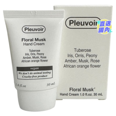 PLEUVOIR PLEUVOIR FLORAL MUSK HAND CREAM 30ML