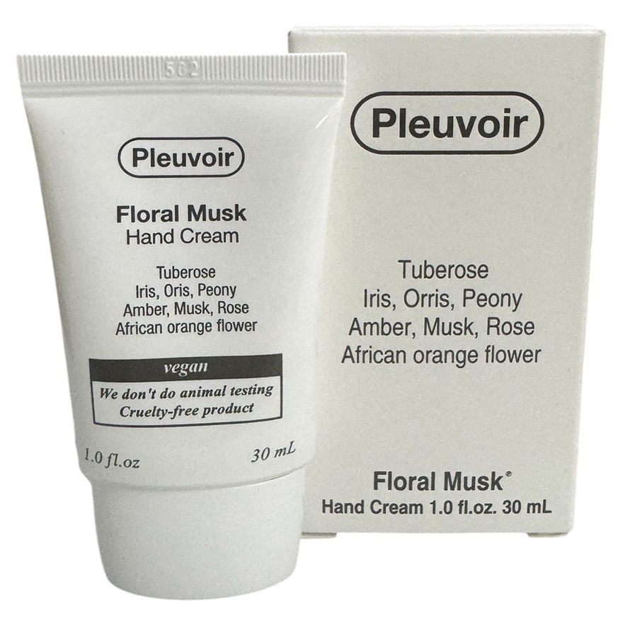 PLEUVOIR FLORAL MUSK HAND CREAM 30ML