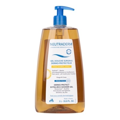 NEUTRADERM NEUTRADERM DERMO-PROTECT EXTRA-RICH SHOWER GEL 1L