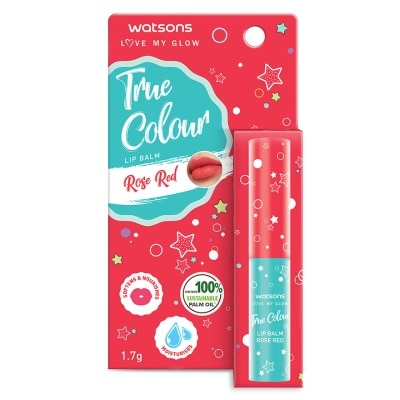 屈臣氏 - 屈臣氏TRUE COLOUR潤唇膏-璀璨玫瑰