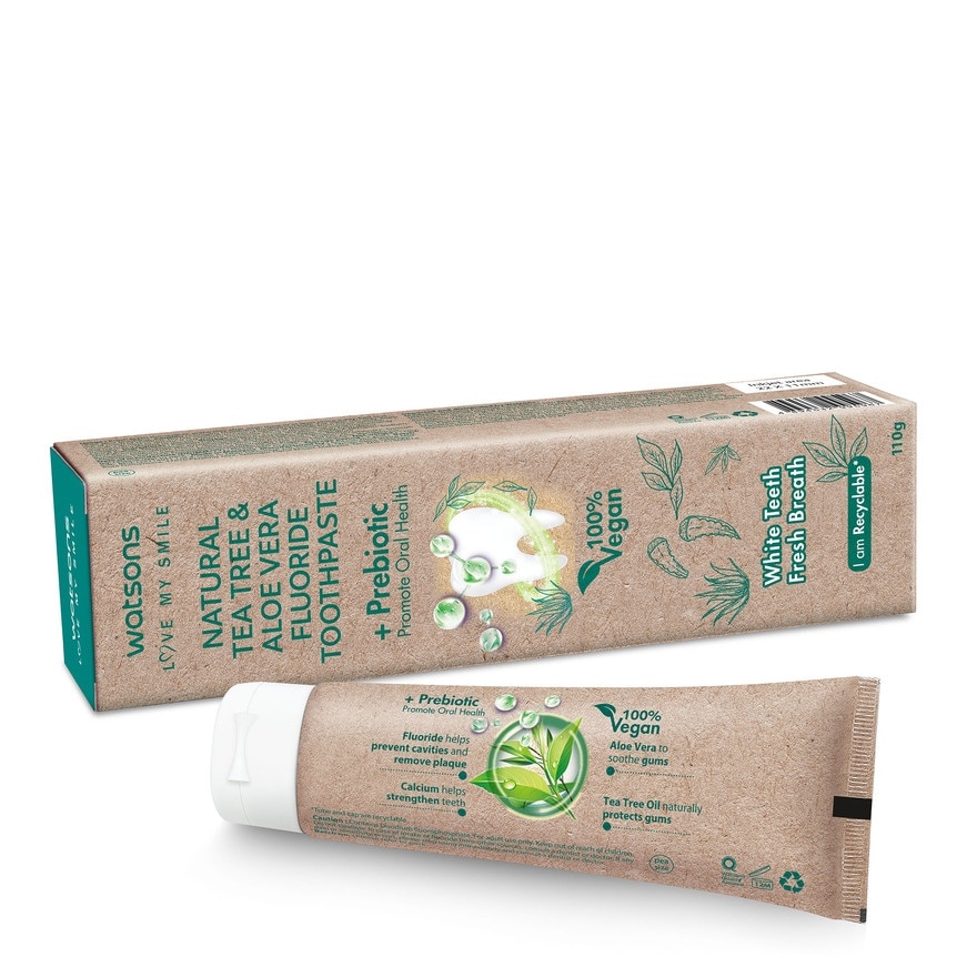 屈臣氏茶树芦荟牙膏