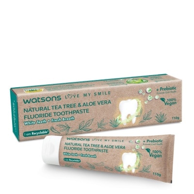 屈臣氏 - 屈臣氏茶树芦荟牙膏