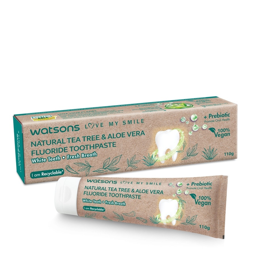 屈臣氏茶树芦荟牙膏