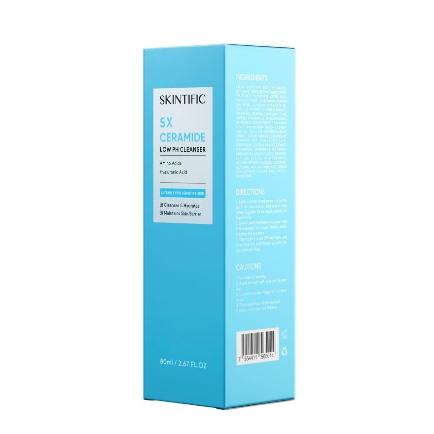 5X CERAMIDE LOW PH CLEANSER 80ML