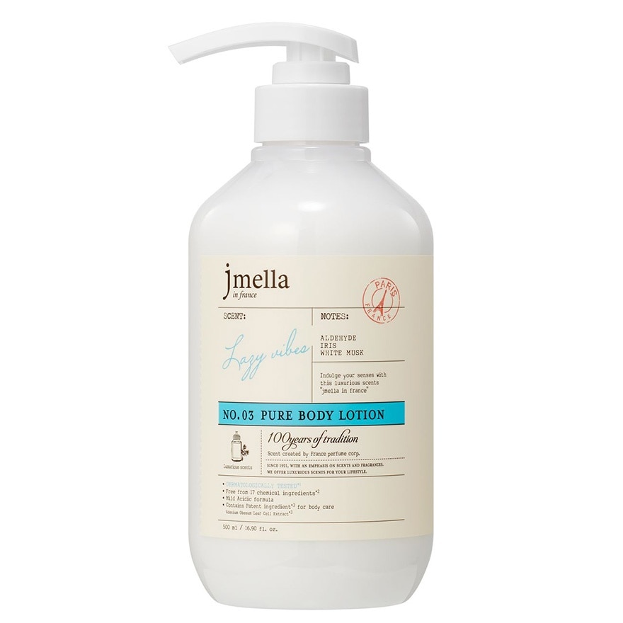 JMELLA NO.3 PURE BODY LOTION - LAZY VIBES
