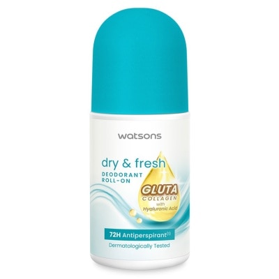 屈臣氏 - 屈臣氏乾爽清新止汗爽身滾珠瓶