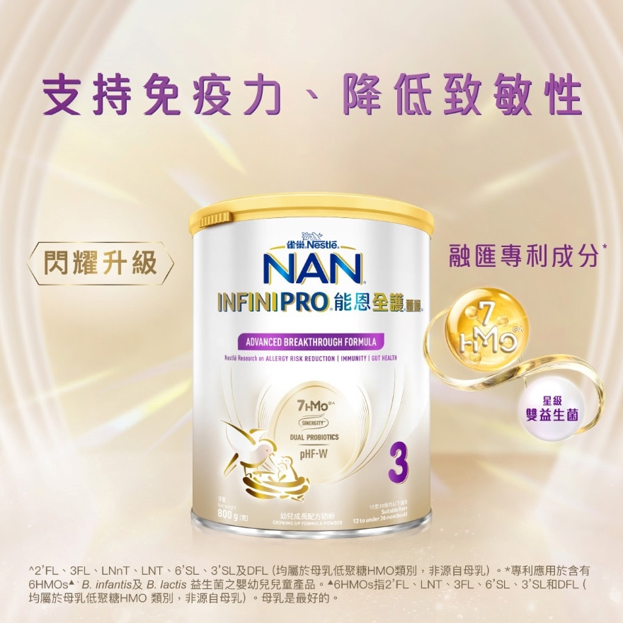 NESTLÉ® NAN® INFINIPRO® 3 800G (random packaging) image