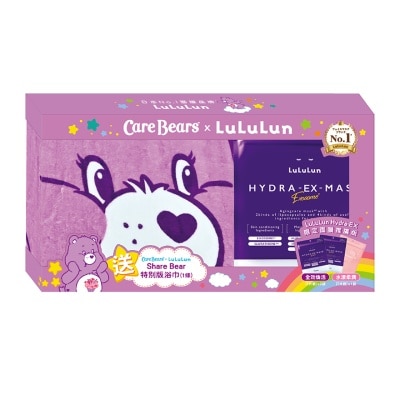 LULULUN LULULUN X CAREBEARS SHARE BEAR 限定面膜套裝