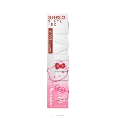 MAYBELLINE 超持久水光唇膏液 - KT130 冷萃赤茶 HELLO KITTY限定版