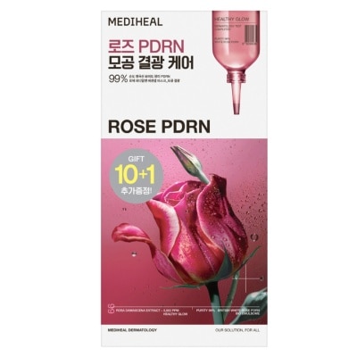 MEDIHEAL 玫瑰PDRN精華毛孔淨化面膜10+1片