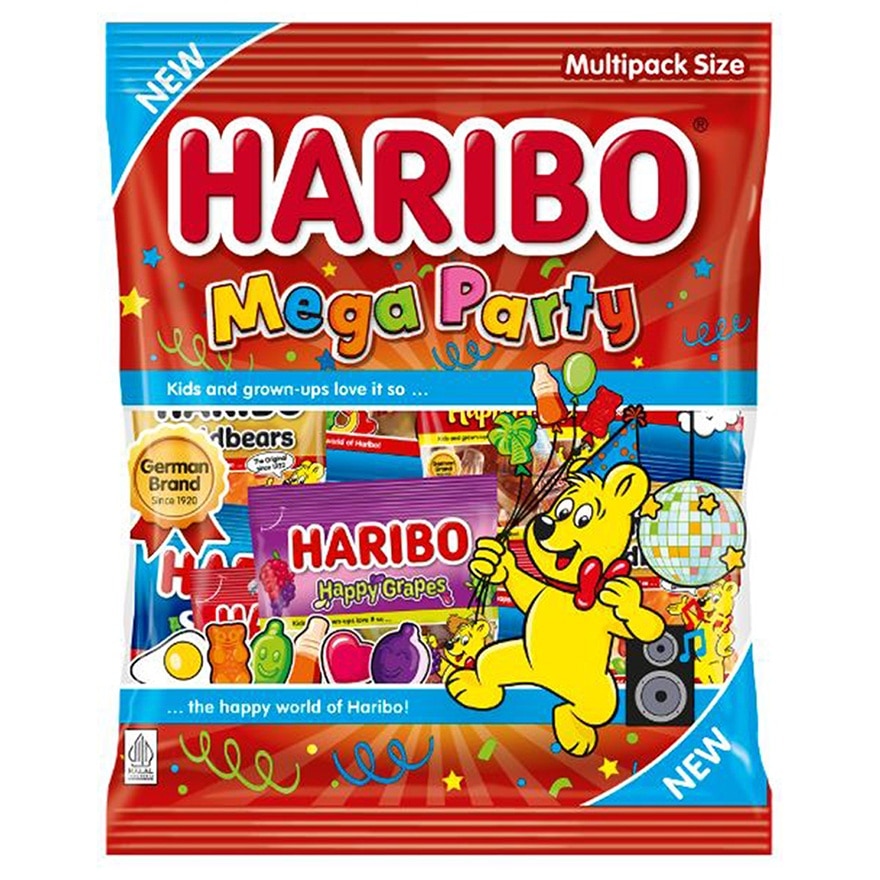 HARIBO MEGA TY MINI MAXI 200G
